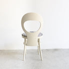 Vintage Seagull Chair with Mattress Ticking Seat - elsie green - Furniture