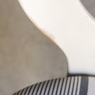 Vintage Seagull Chair with Mattress Ticking Seat - elsie green - Furniture