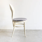 Vintage Seagull Chair with Mattress Ticking Seat - elsie green - Furniture