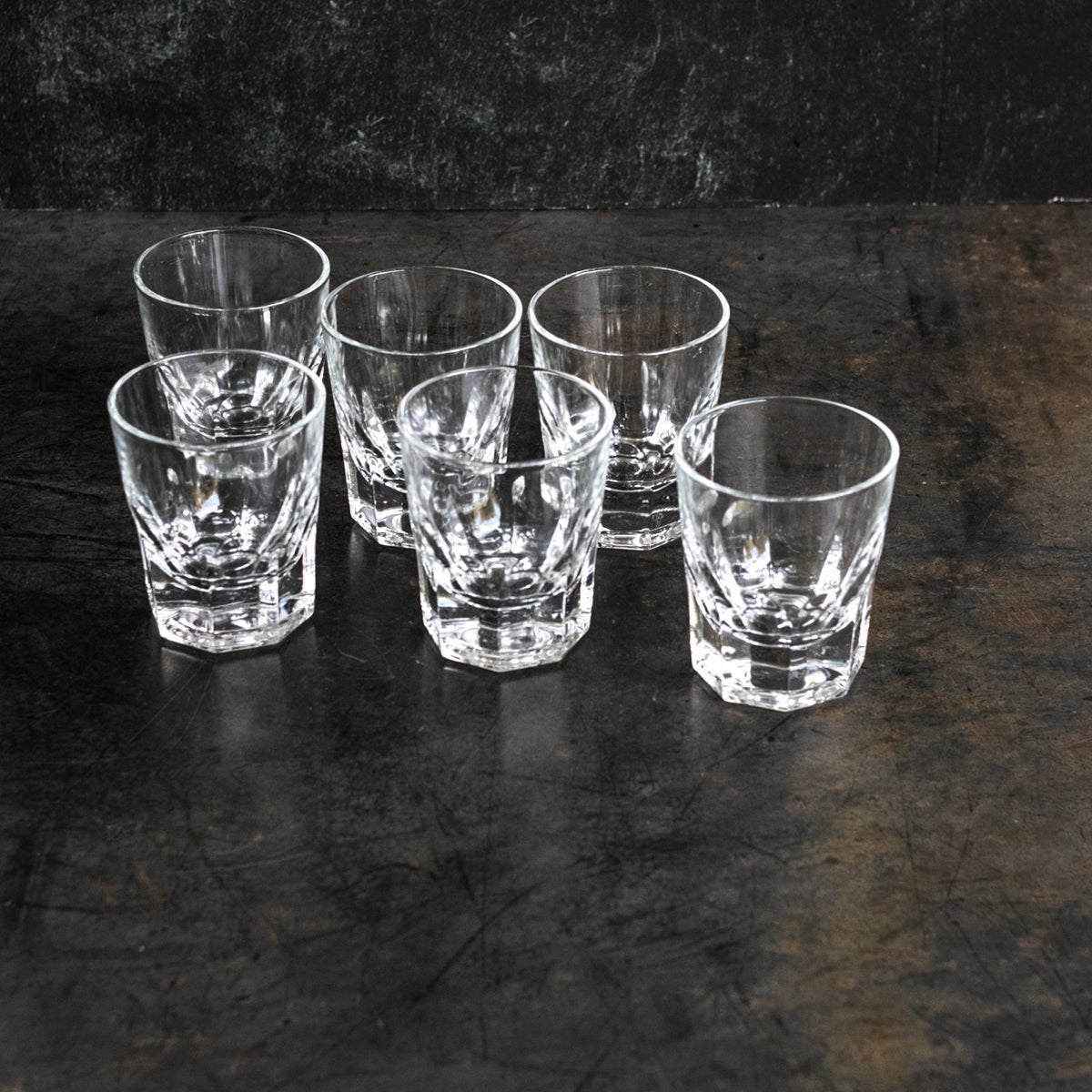 Vintage Shot Glass Matched Set Of 6 - elsie green - The French Kitchen