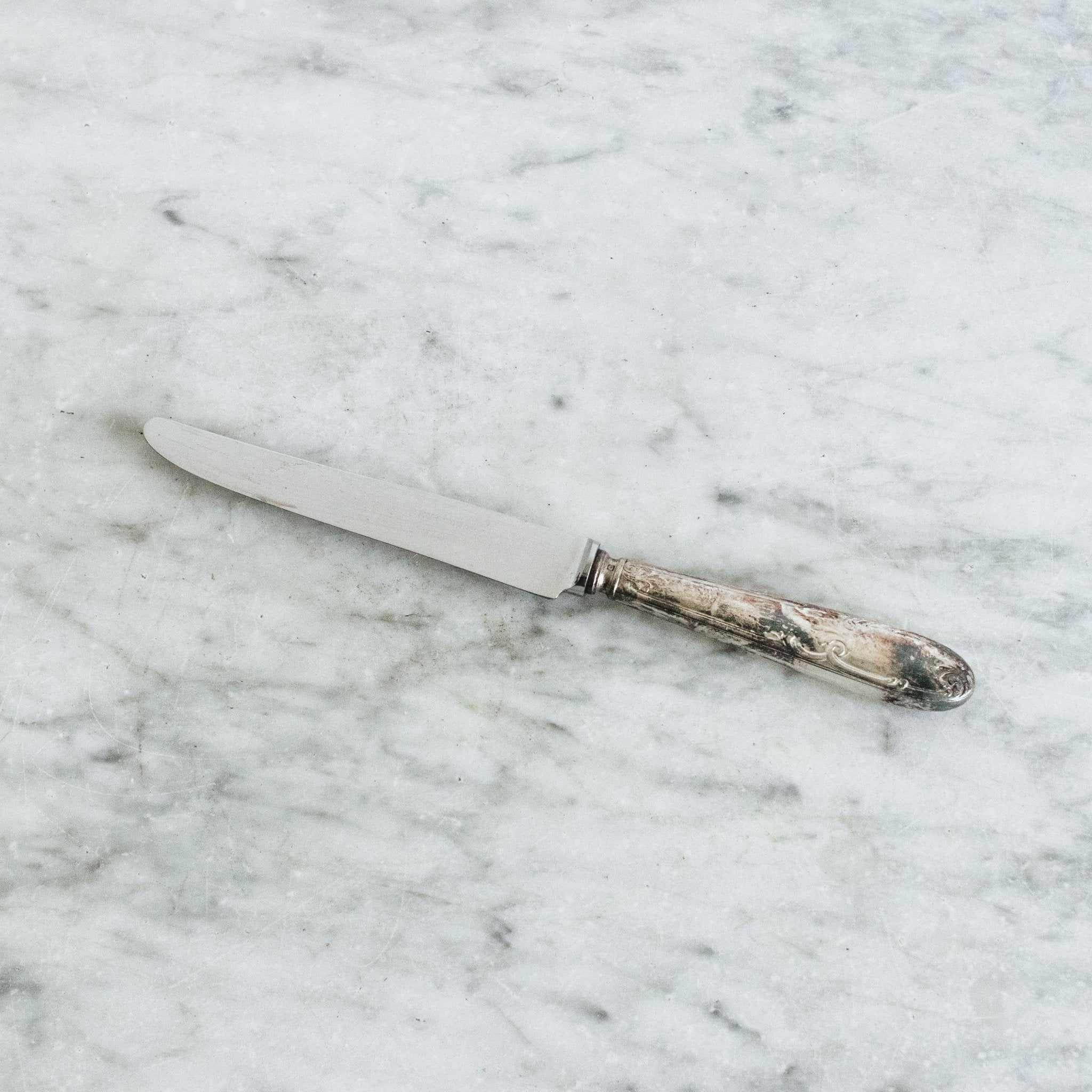 Vintage Silver Knife Set Of 10 - elsie green - The French Kitchen