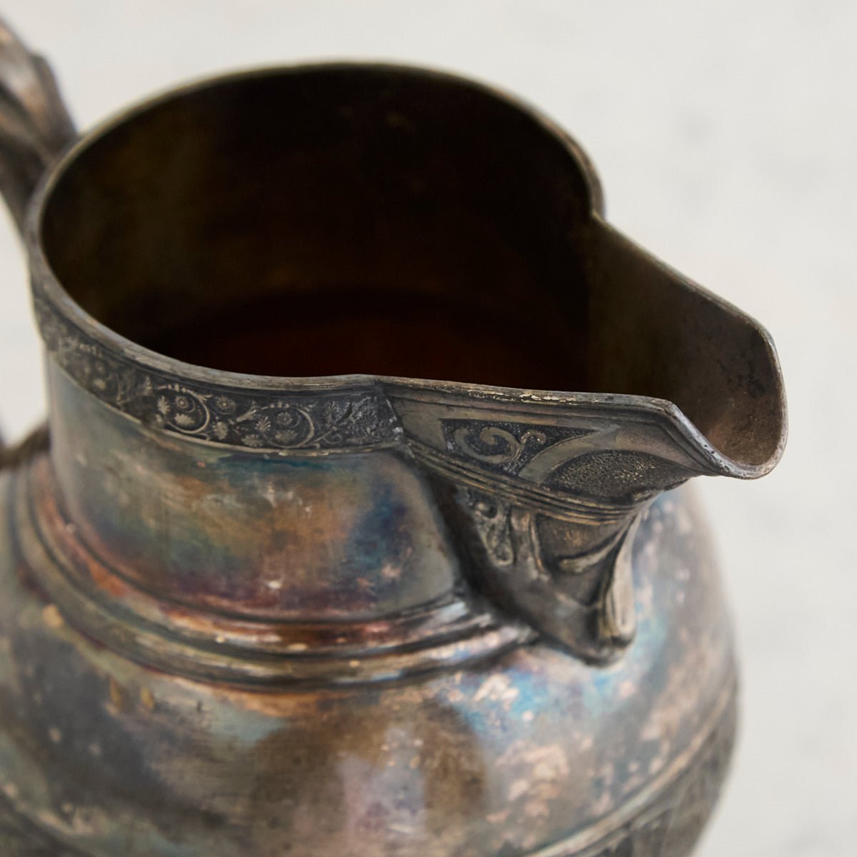 Vintage Silver Pitcher | The Patrick Orbe Collection - elsie green - the french kitchen