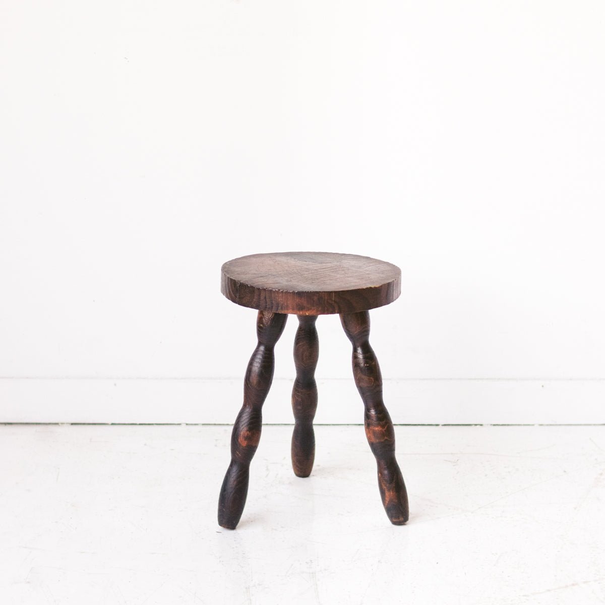 Vintage Spindle Stool - elsie green - furniture