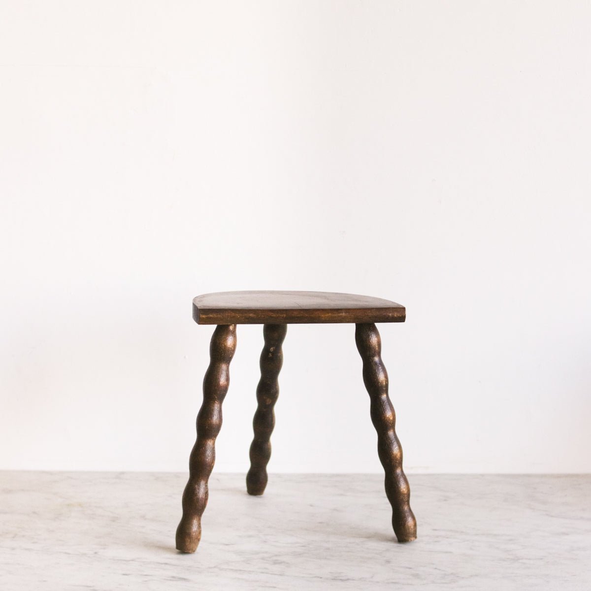 Vintage Spindle Stool - elsie green - furniture