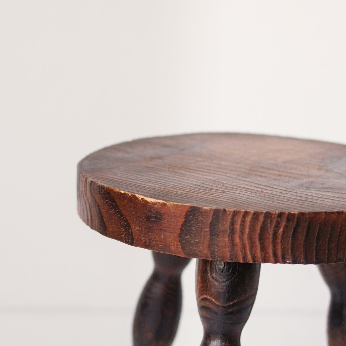 Vintage Spindle Stool - elsie green - furniture