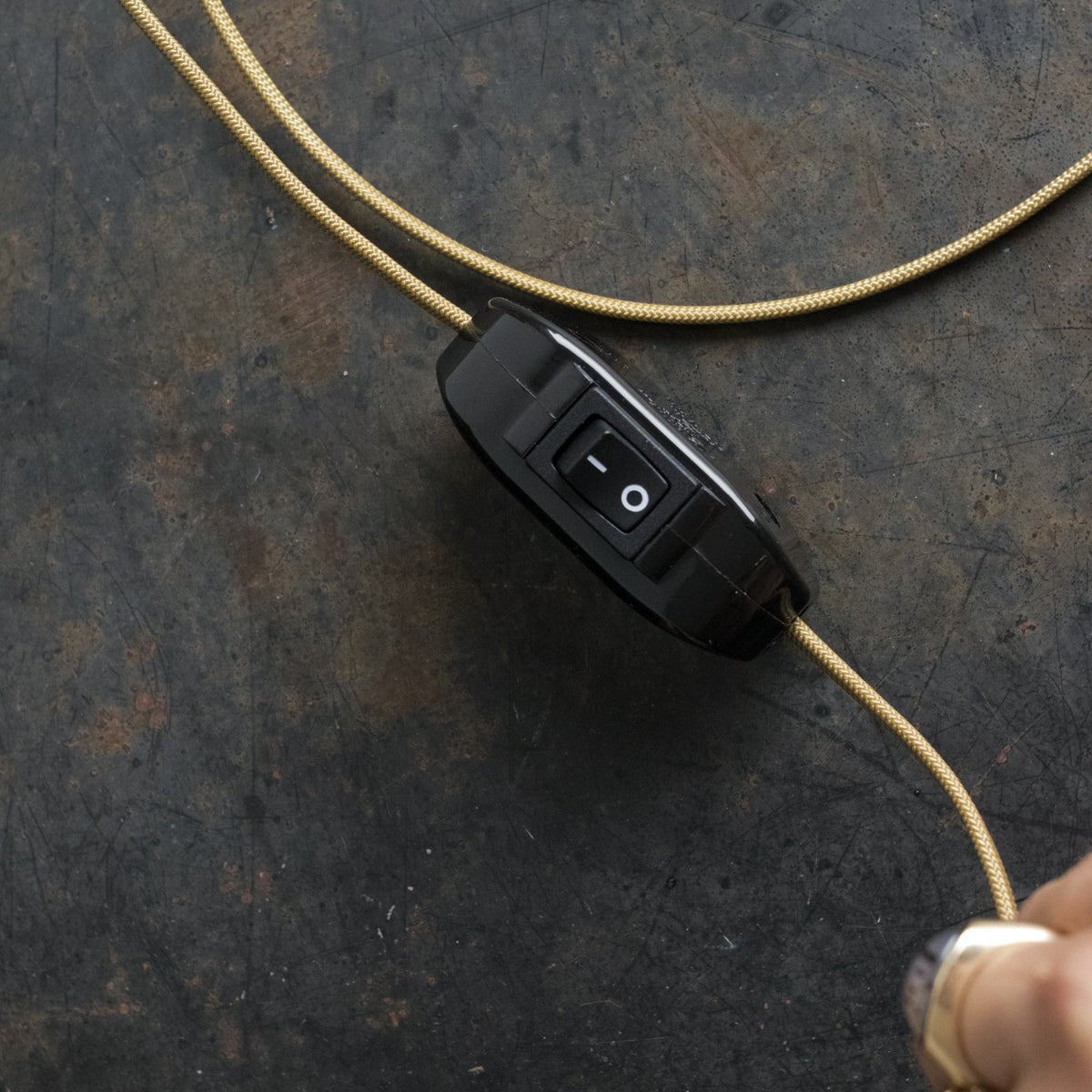 Vintage Stoneware Accent Lamp - elsie green - decor