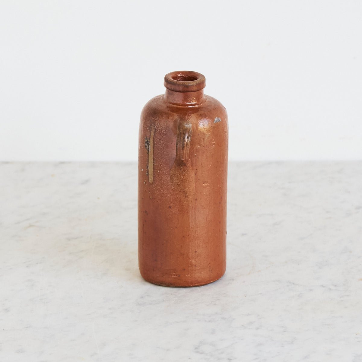 Vintage Stoneware Bottle | Brown - elsie green - the french kitchen