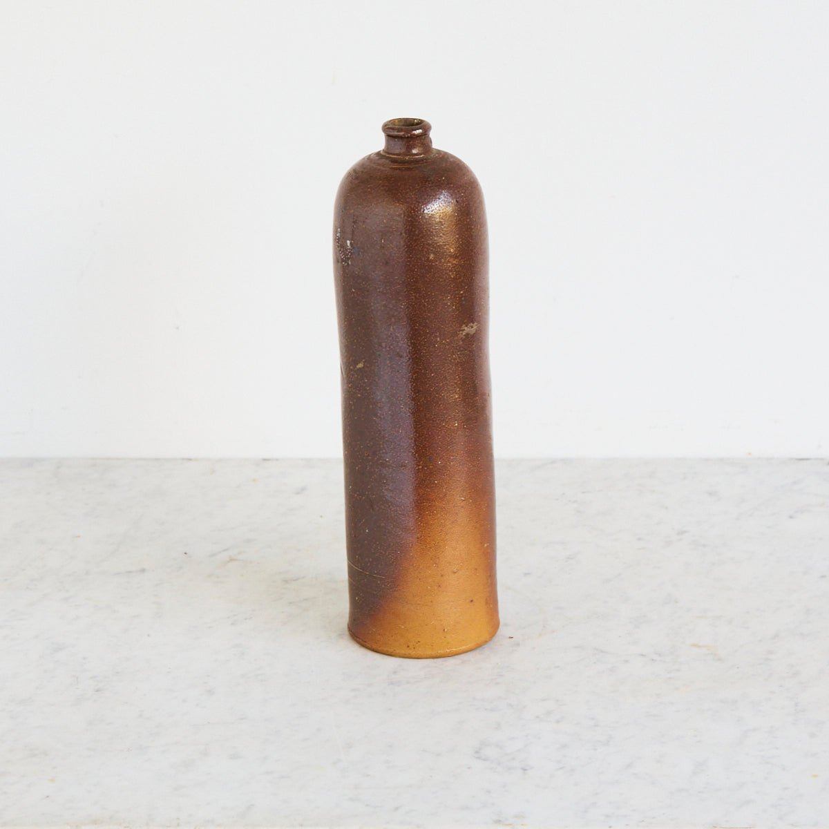 Vintage Stoneware Bottle | Brown - elsie green - the french kitchen