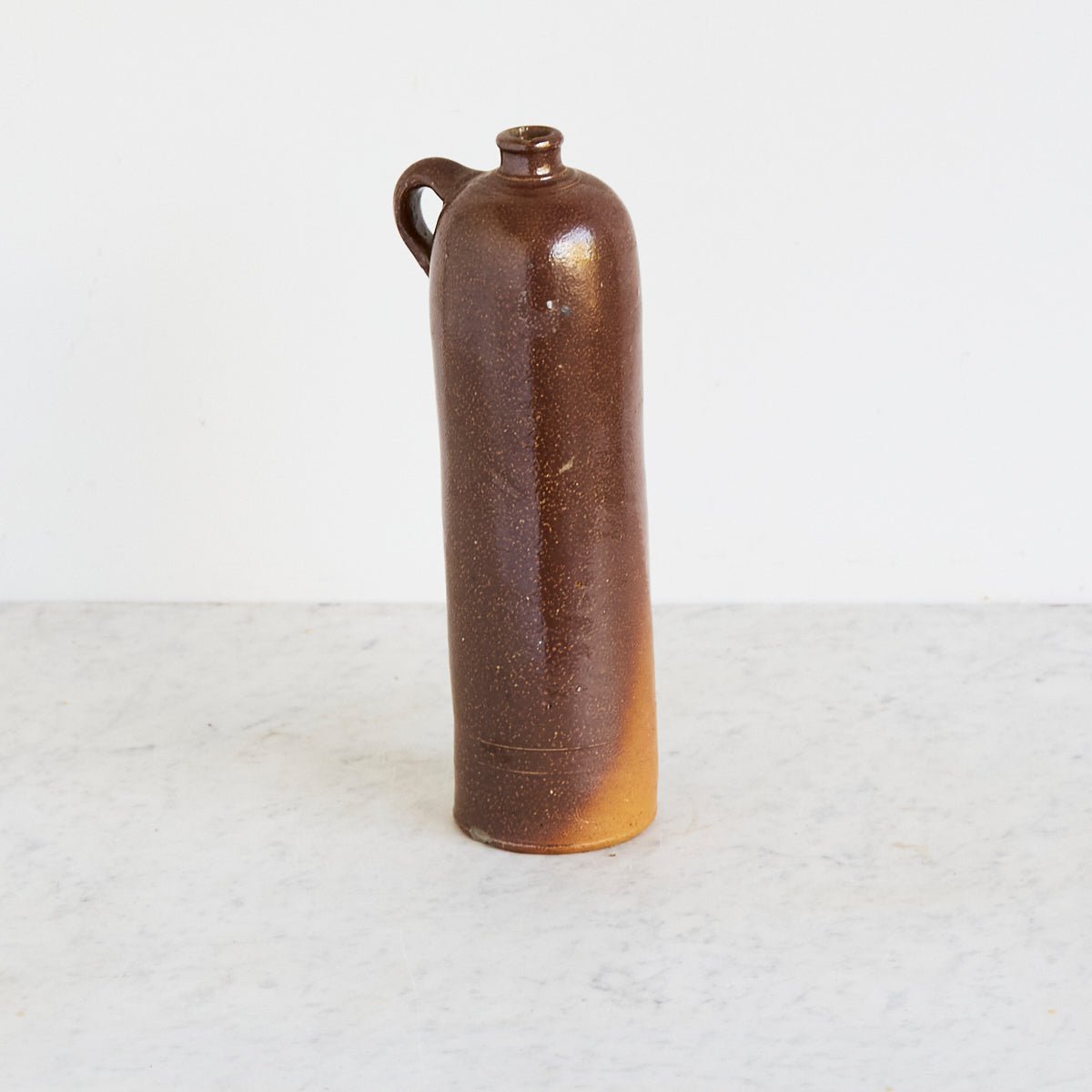 Vintage Stoneware Bottle | Brown - elsie green - the french kitchen