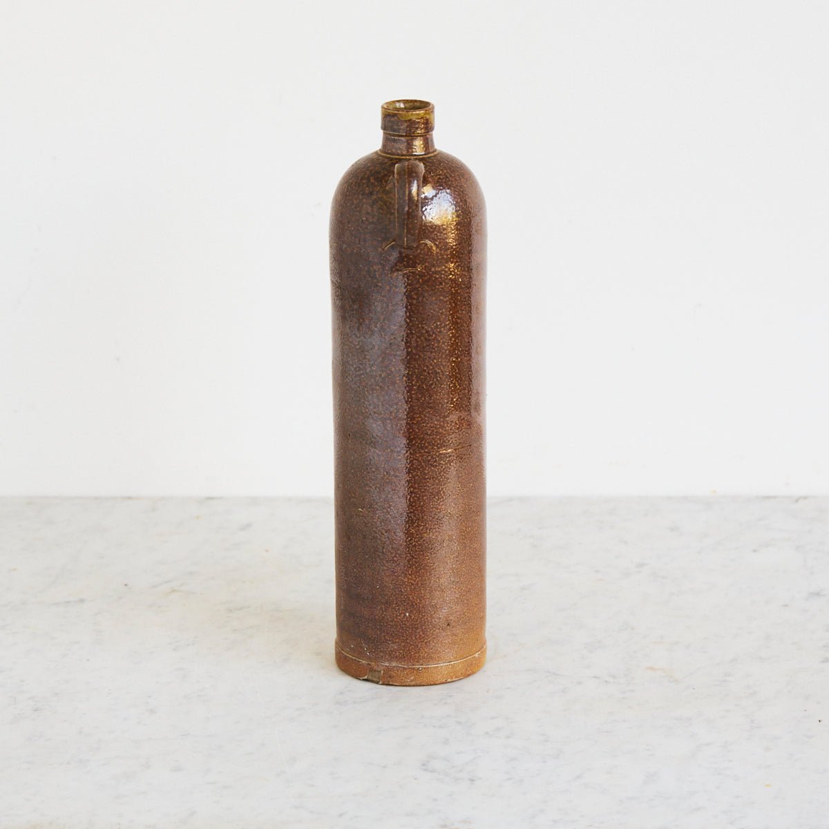 Vintage Stoneware Bottle | Brown - elsie green - the french kitchen