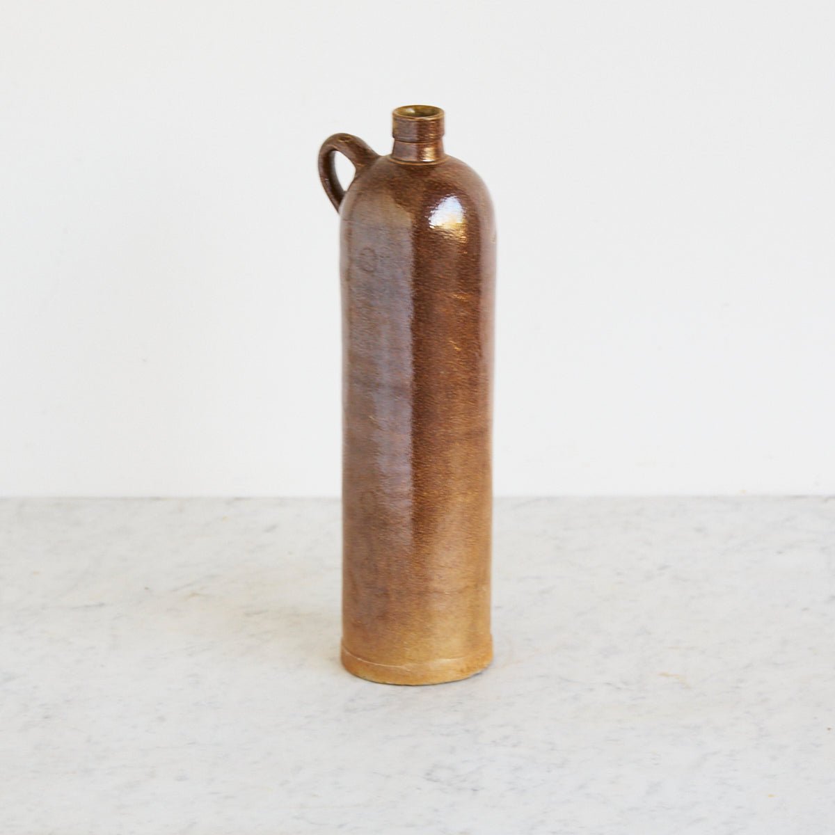 Vintage Stoneware Bottle | Brown - elsie green - the french kitchen