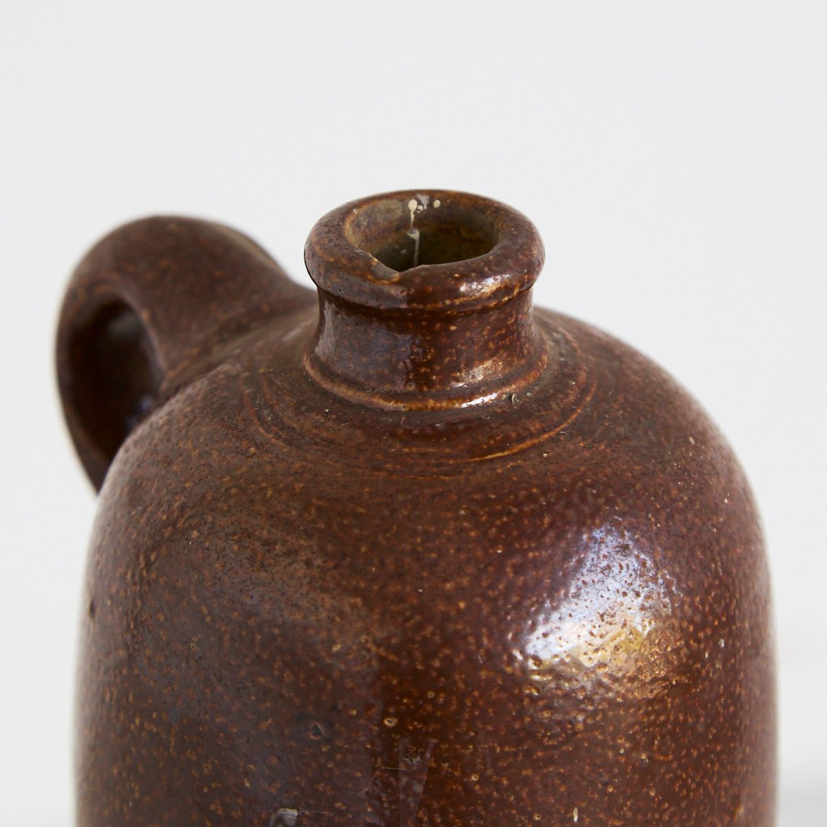 Vintage Stoneware Bottle | Brown - elsie green - the french kitchen