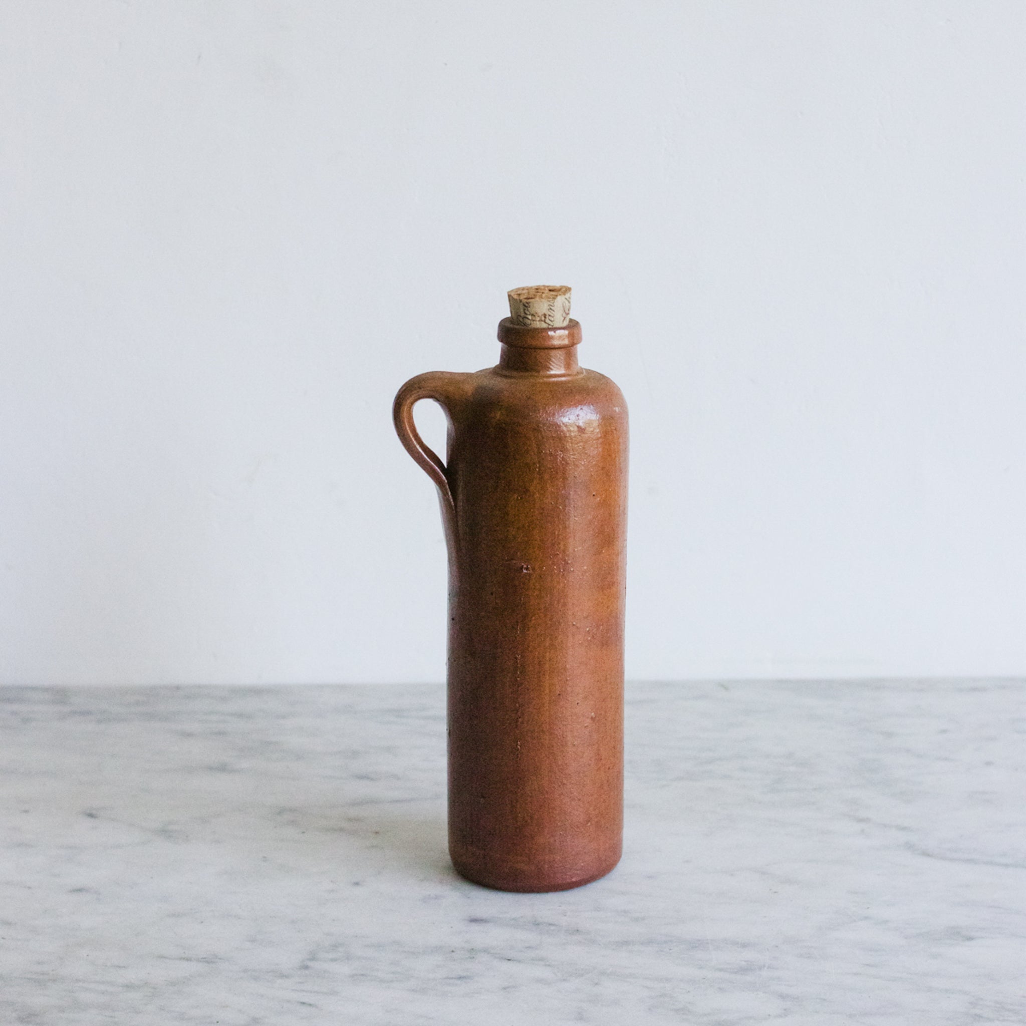 Vintage Stoneware Bottle - elsie green - the french kitchen