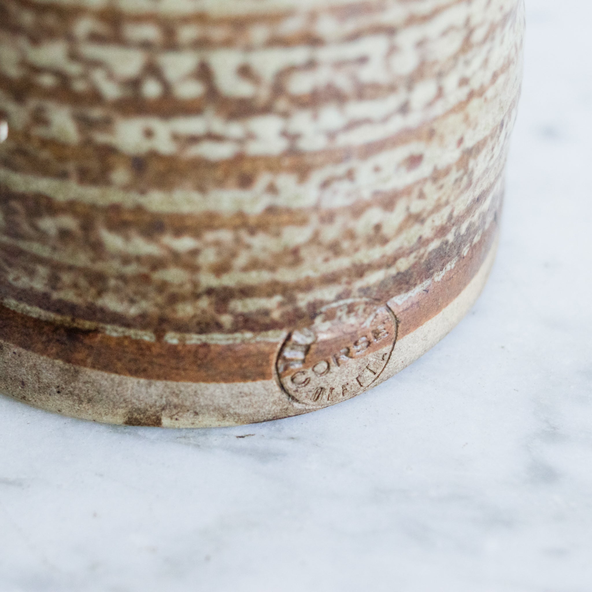 Vintage Stoneware Bottle - elsie green - the french kitchen