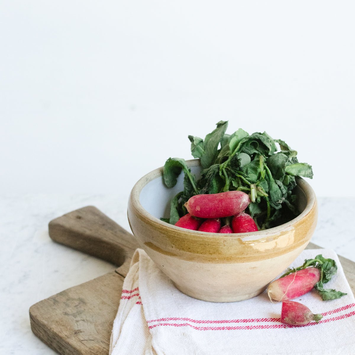 Vintage Stoneware Bowl - elsie green - the french kitchen