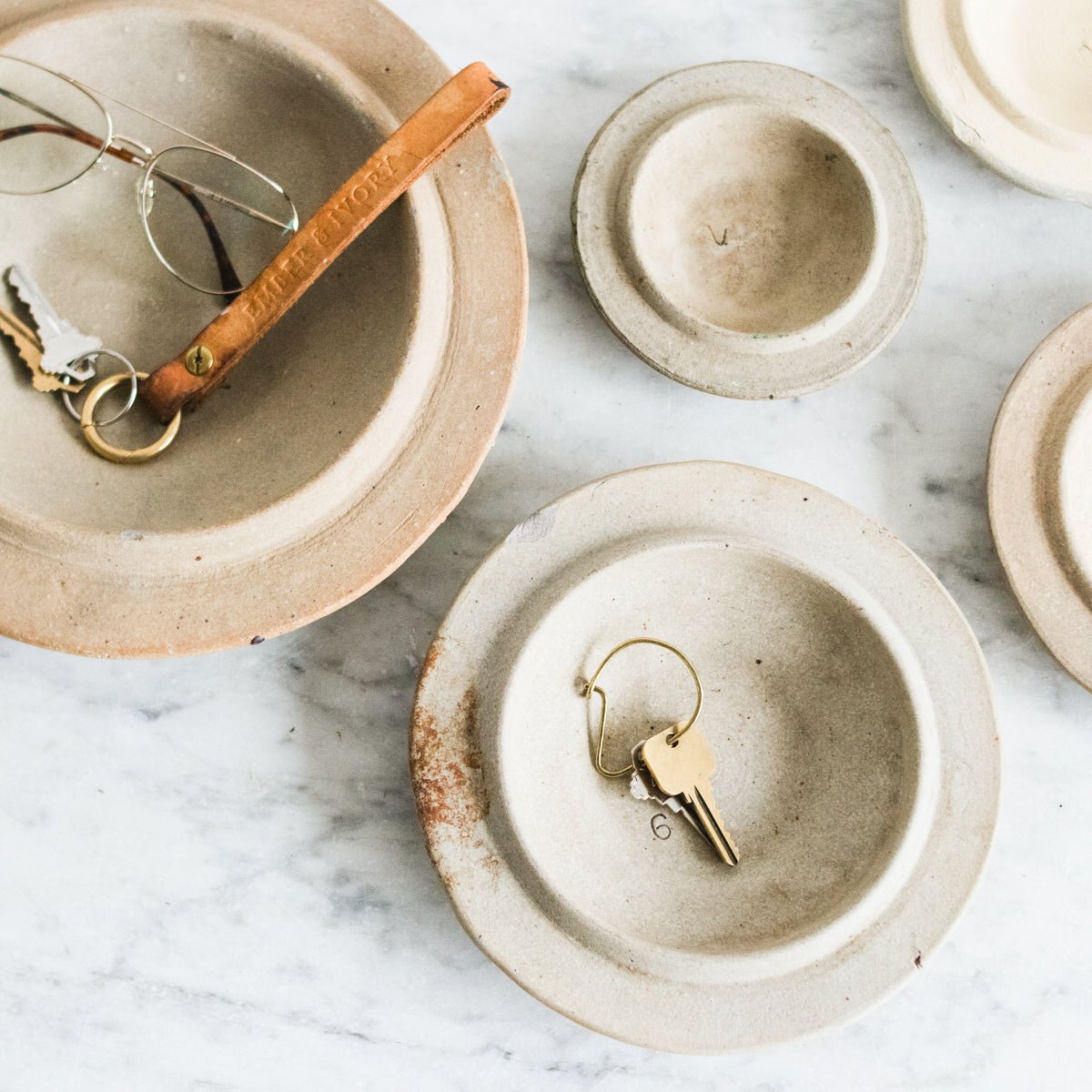 Vintage Stoneware Catchall - elsie green - Decor