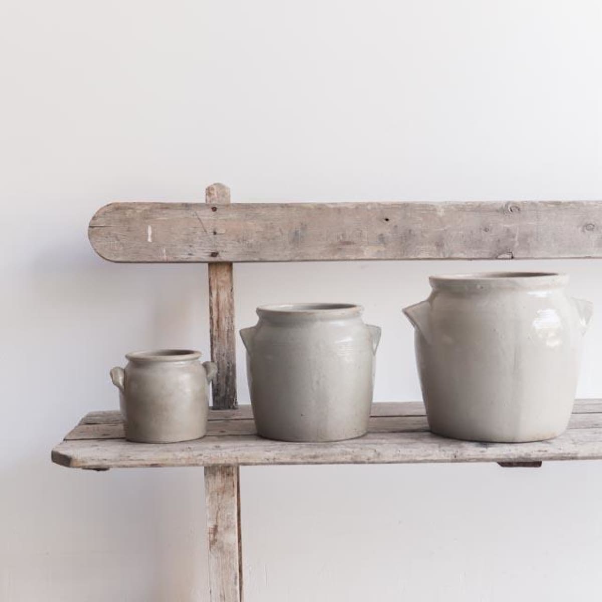 Vintage Stoneware Crock - elsie green