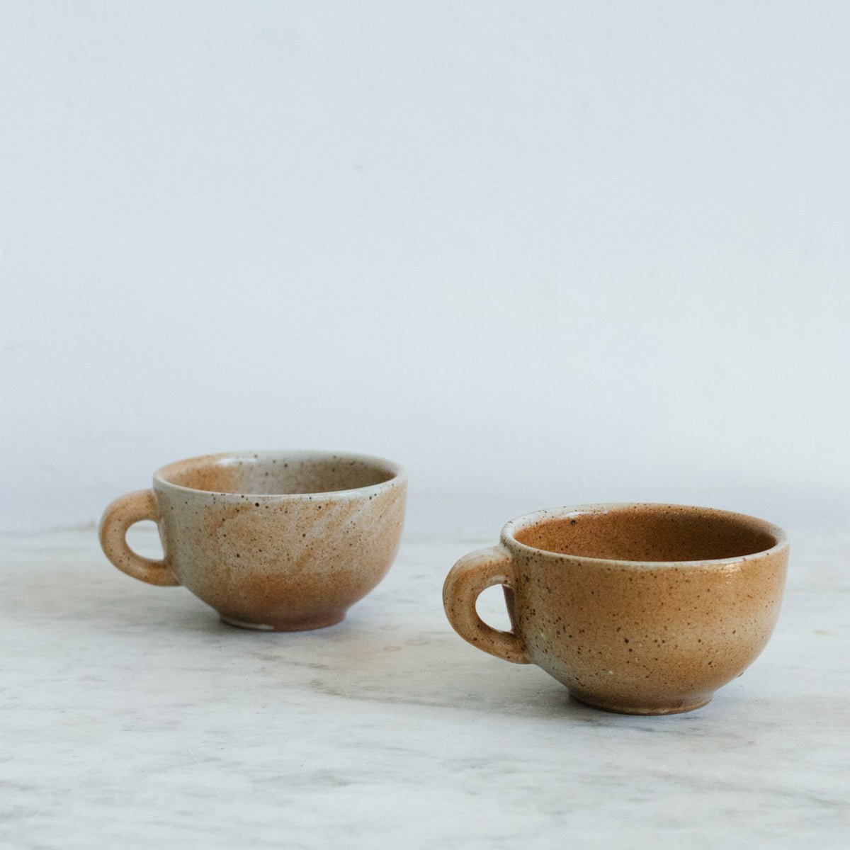Vintage Stoneware Demitasse Cup Set of 6 - elsie green - The French Kitchen