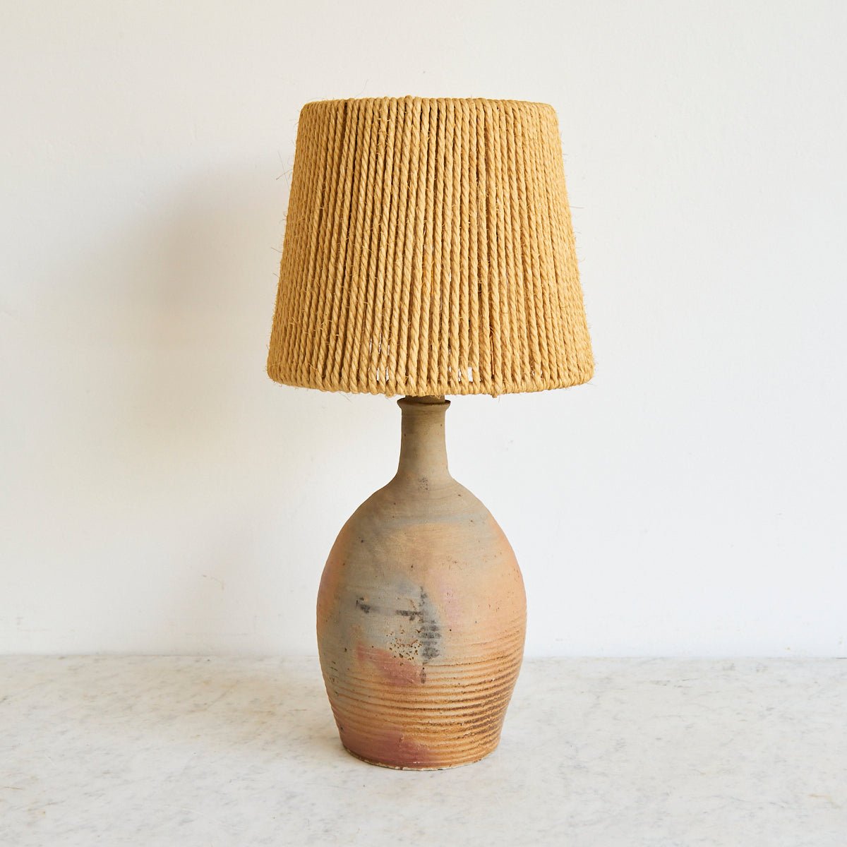 Vintage Stoneware Lamp (Copy) - elsie green - decor