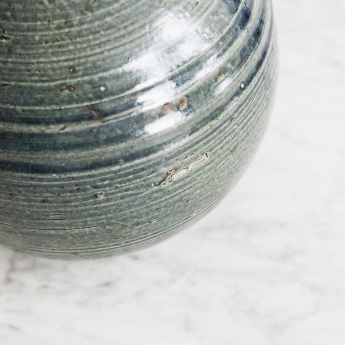 Vintage Stoneware Lamp - elsie green - decor