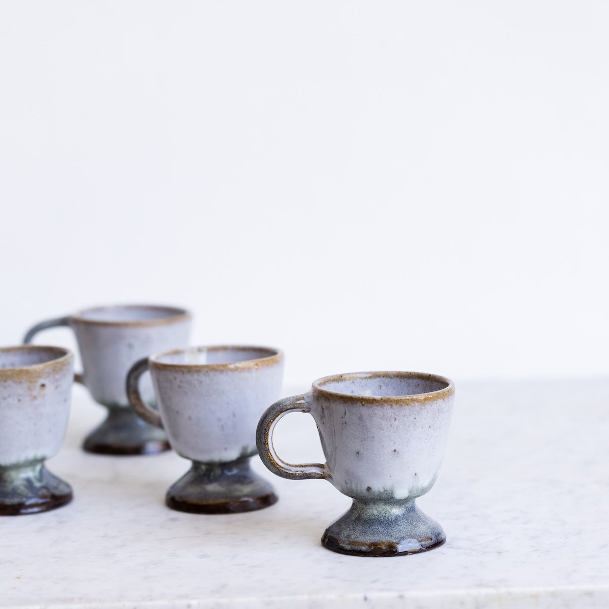 Vintage Stoneware Mug Set of 6 - elsie green - the french kitchen