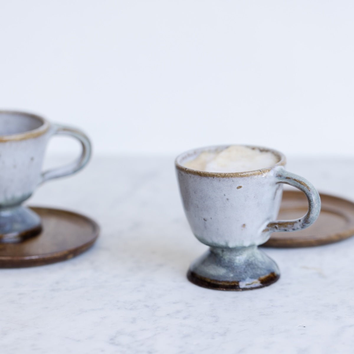 Vintage Stoneware Mug Set of 6 - elsie green - the french kitchen