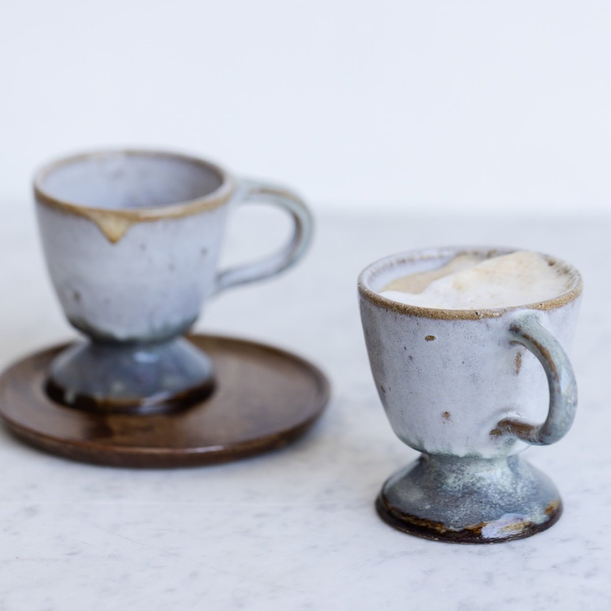Vintage Stoneware Mug Set of 6 - elsie green - the french kitchen