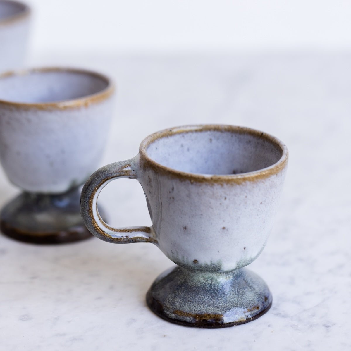 Vintage Stoneware Mug Set of 6 - elsie green - the french kitchen