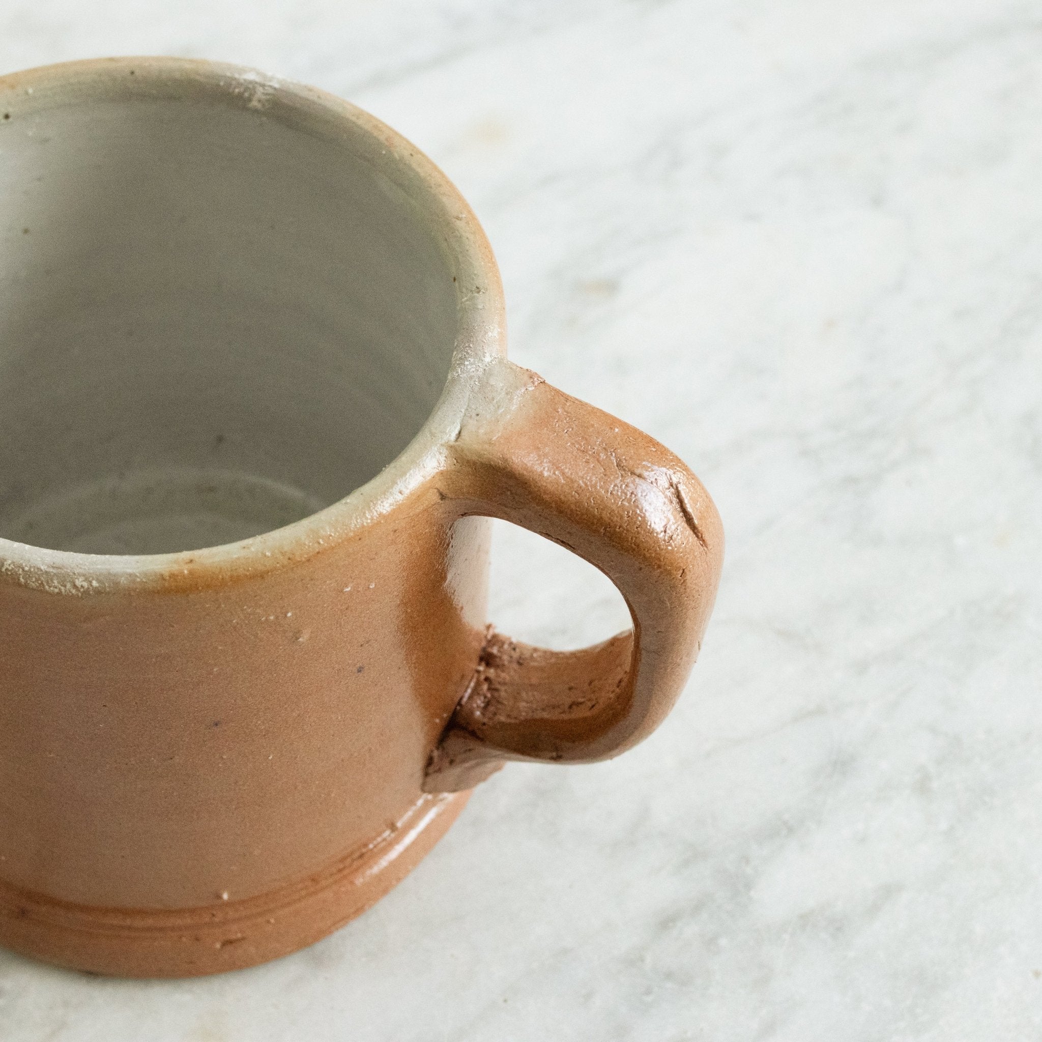 Vintage Stoneware Mug Set Of 6 - elsie green - The French Kitchen