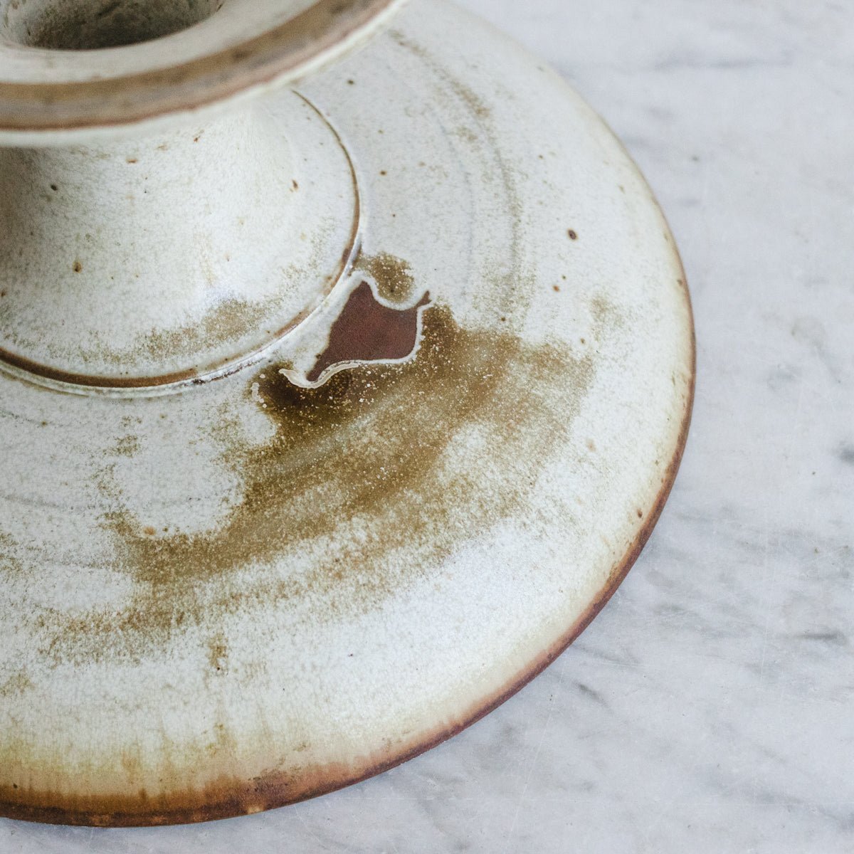Vintage Stoneware Pedestal - elsie green - the french kitchen
