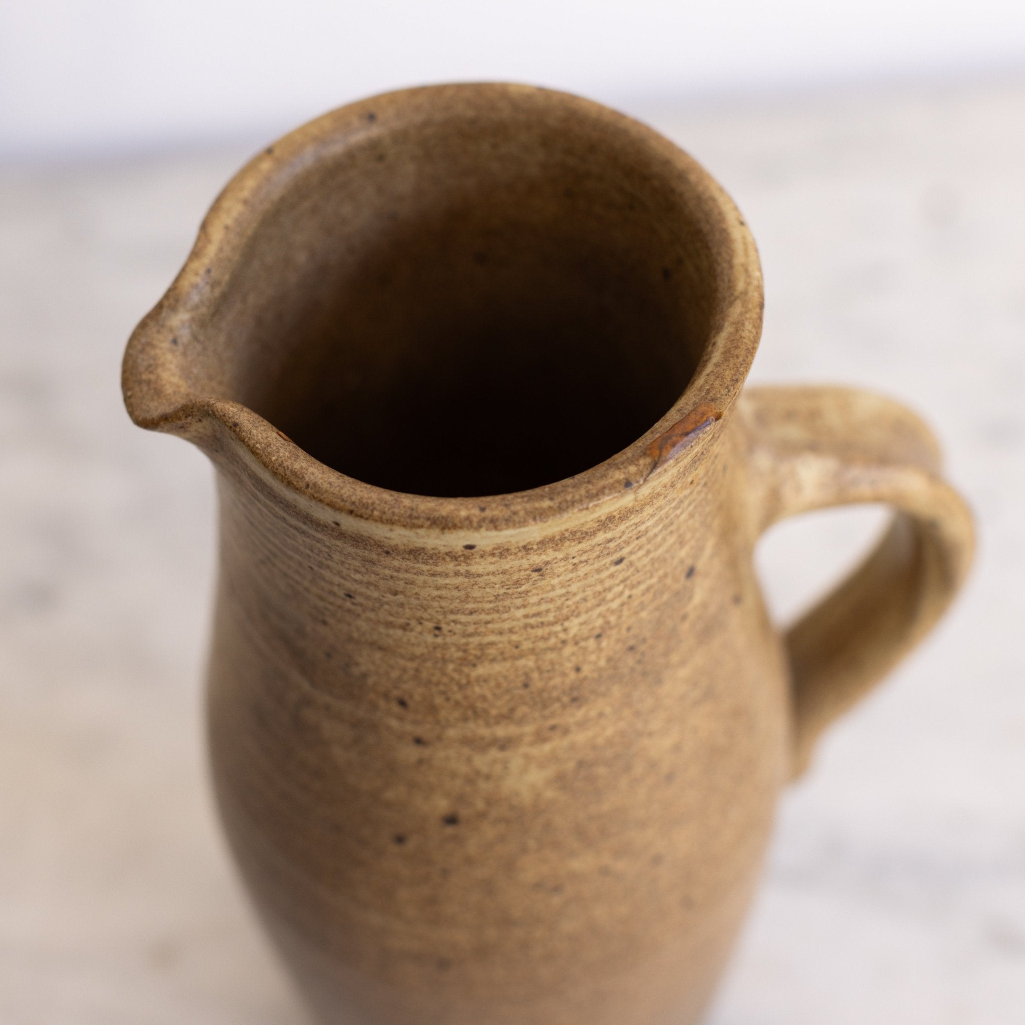 Vintage Stoneware Pitcher - elsie green - The French Kitchen
