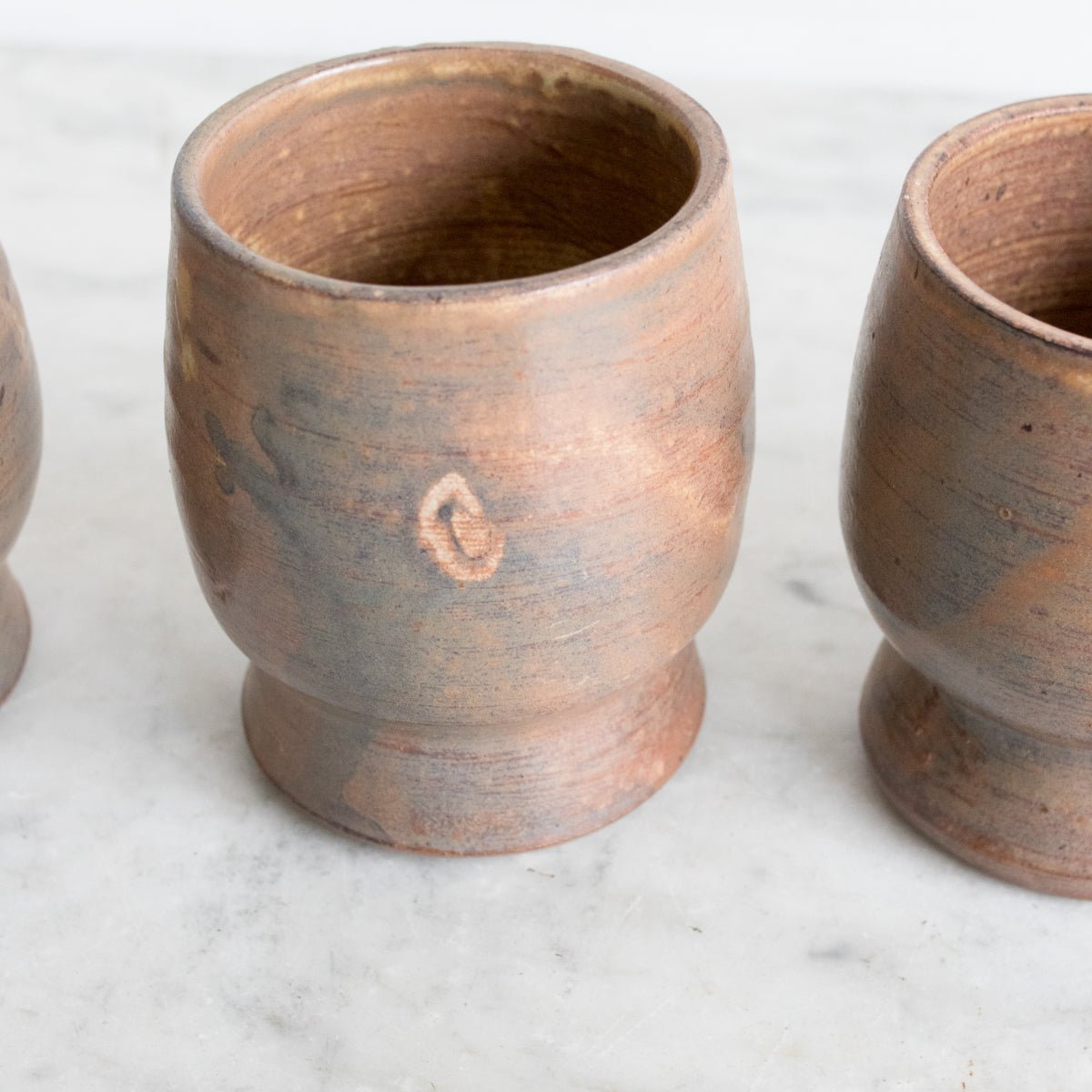 Vintage Stoneware Tumbler Set of 6 - elsie green - the french kitchen