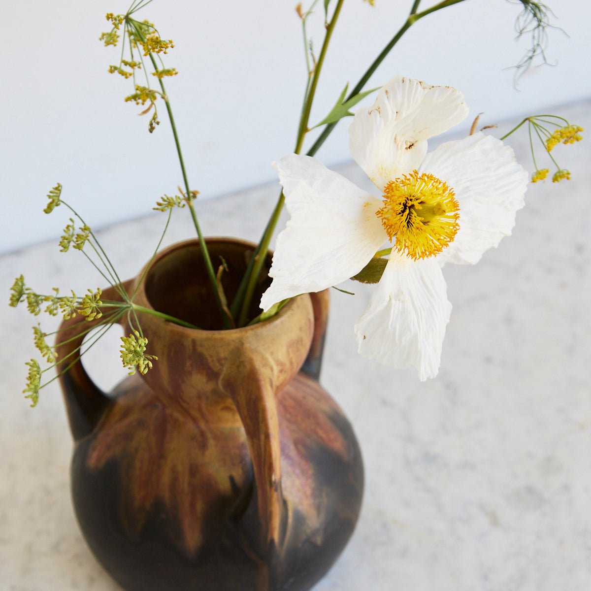Vintage Stoneware Vase - elsie green - decor
