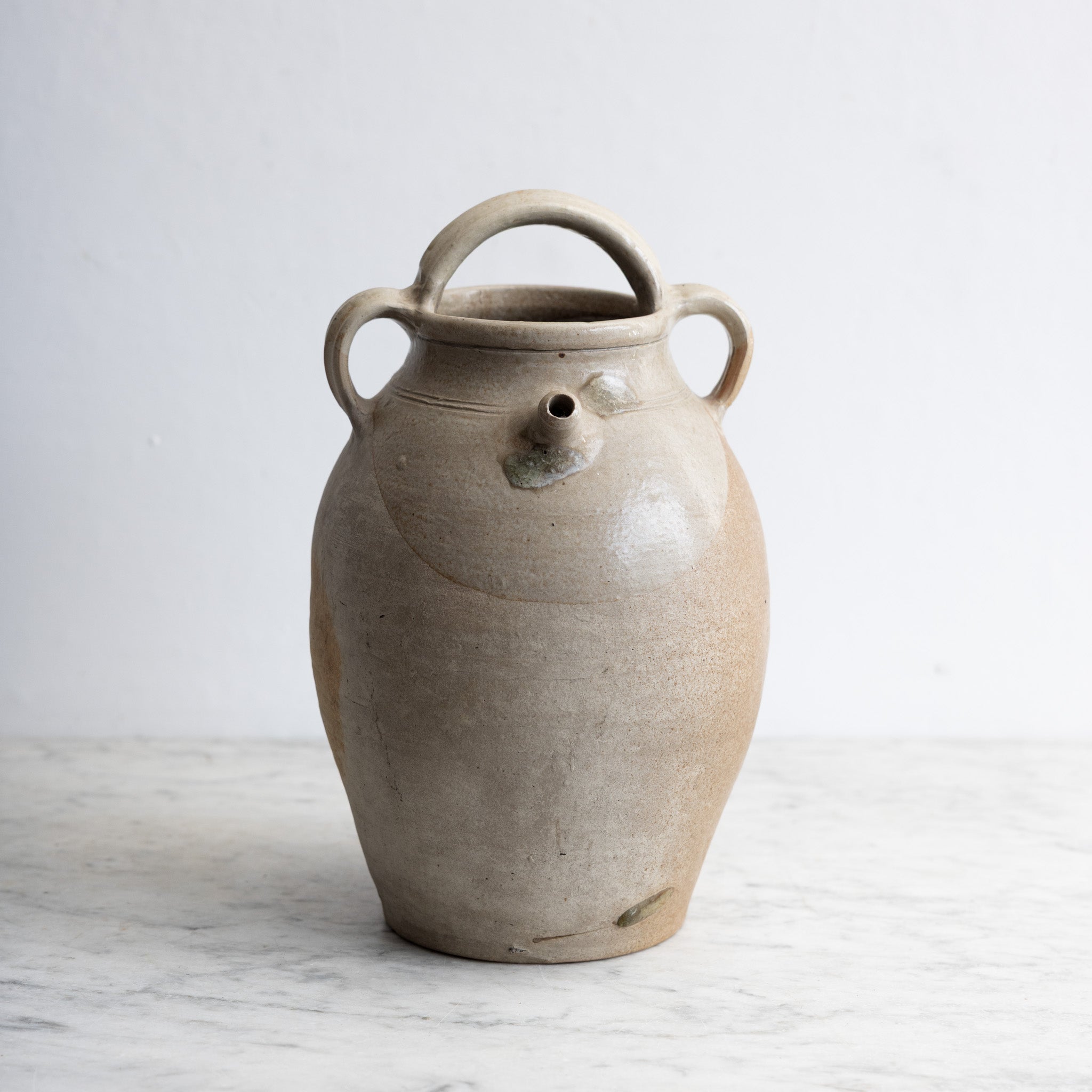 Vintage Stoneware Vessel - elsie green - decor