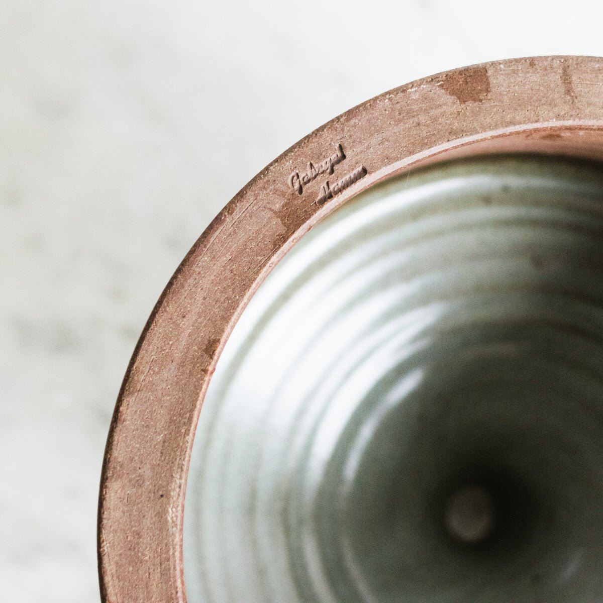 Vintage Stoneware Vessel - elsie green - decor