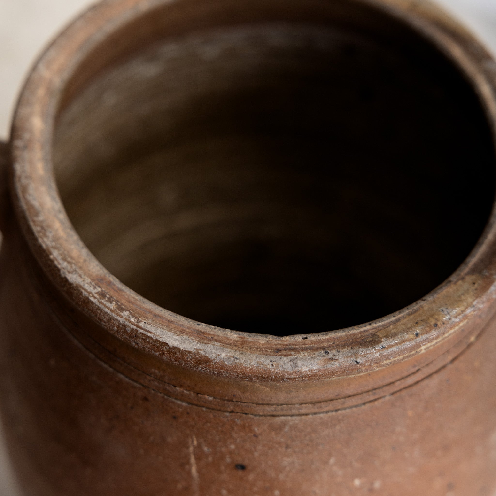 Vintage Stoneware Vessel - elsie green - decor