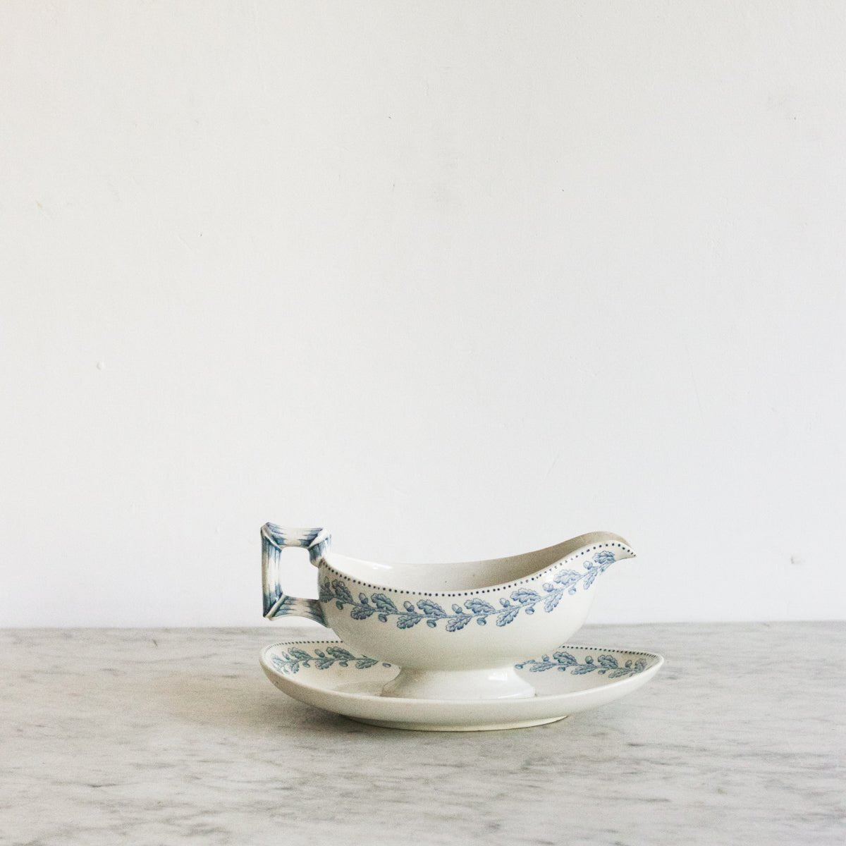 Vintage Transferware Gravy Boat - elsie green - The French Kitchen