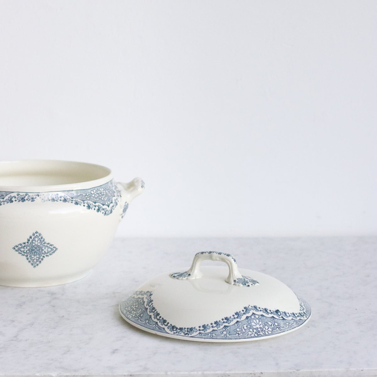 Vintage Transferware Tureen - elsie green - The French Kitchen