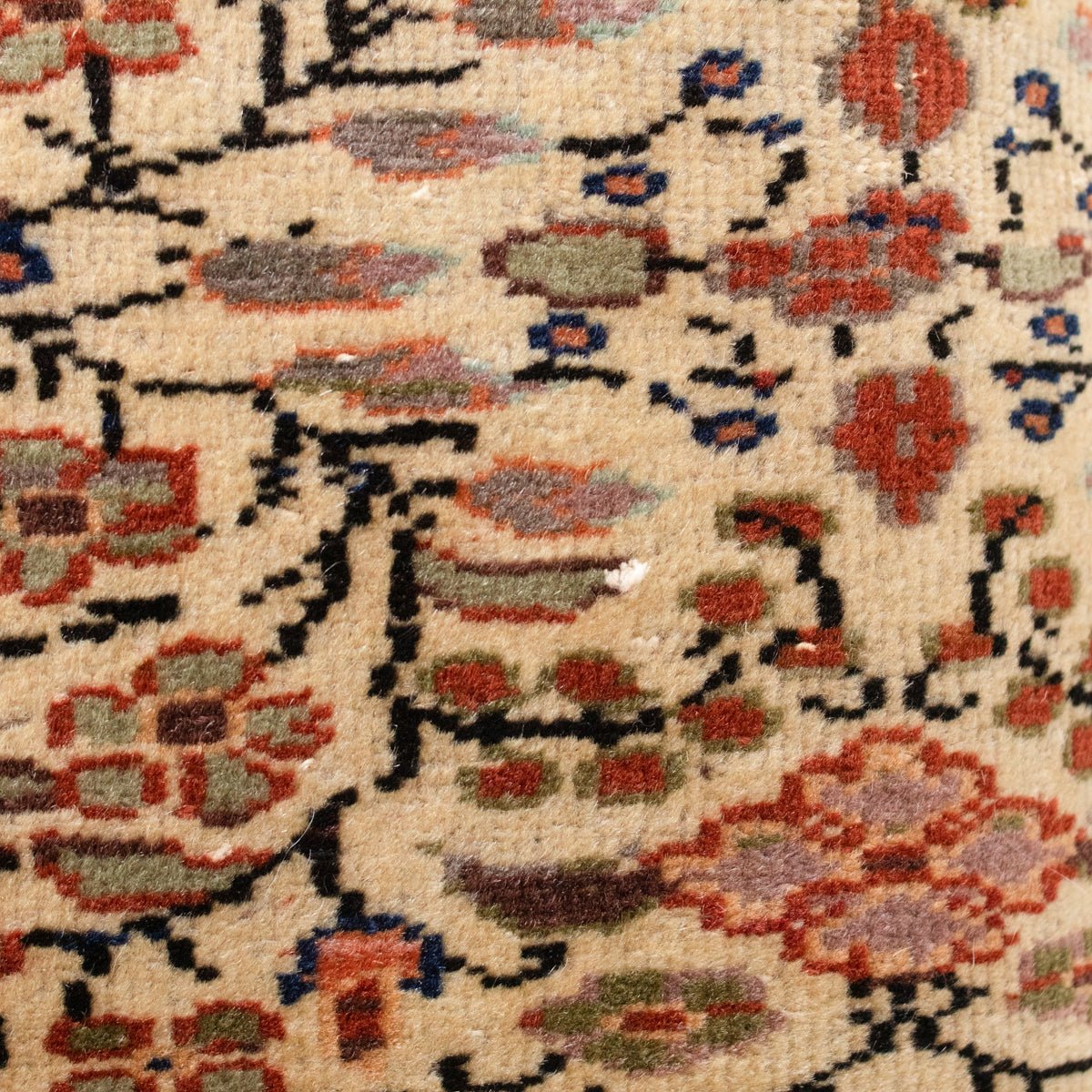 Vintage Tufted Rug Pillow | Croix - elsie green - textiles