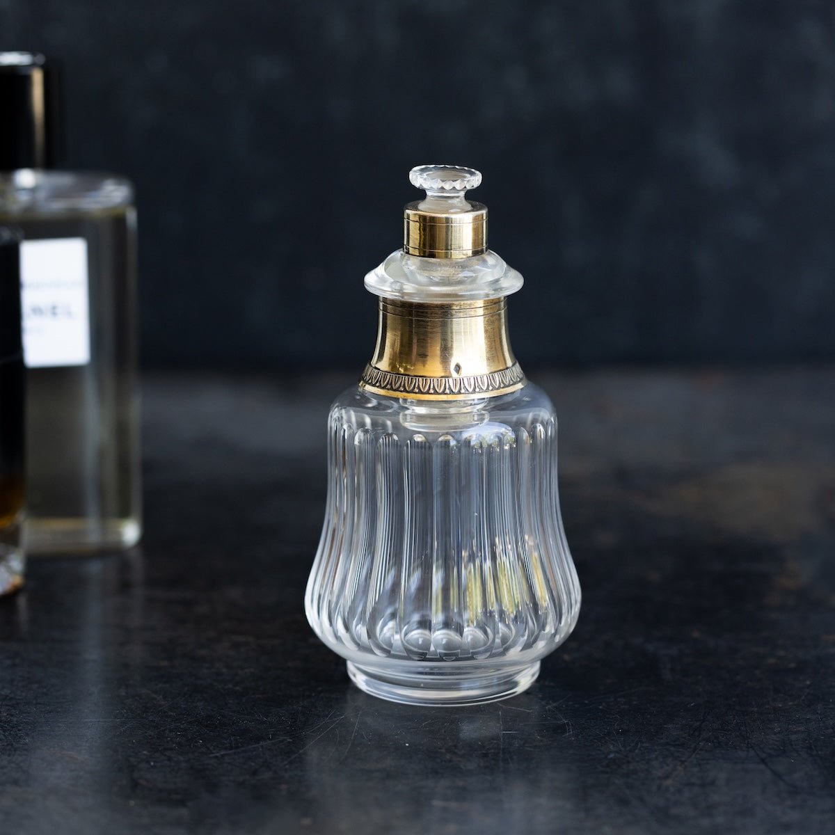 Vintage Vanity Bottle - elsie green - decor