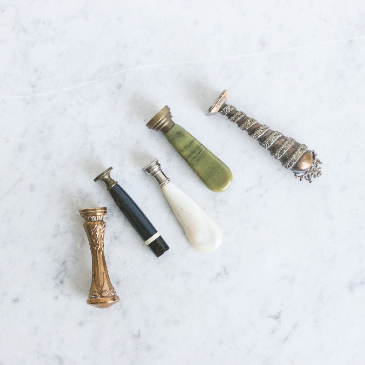 Vintage Wax Seal Stamp - elsie green - decor