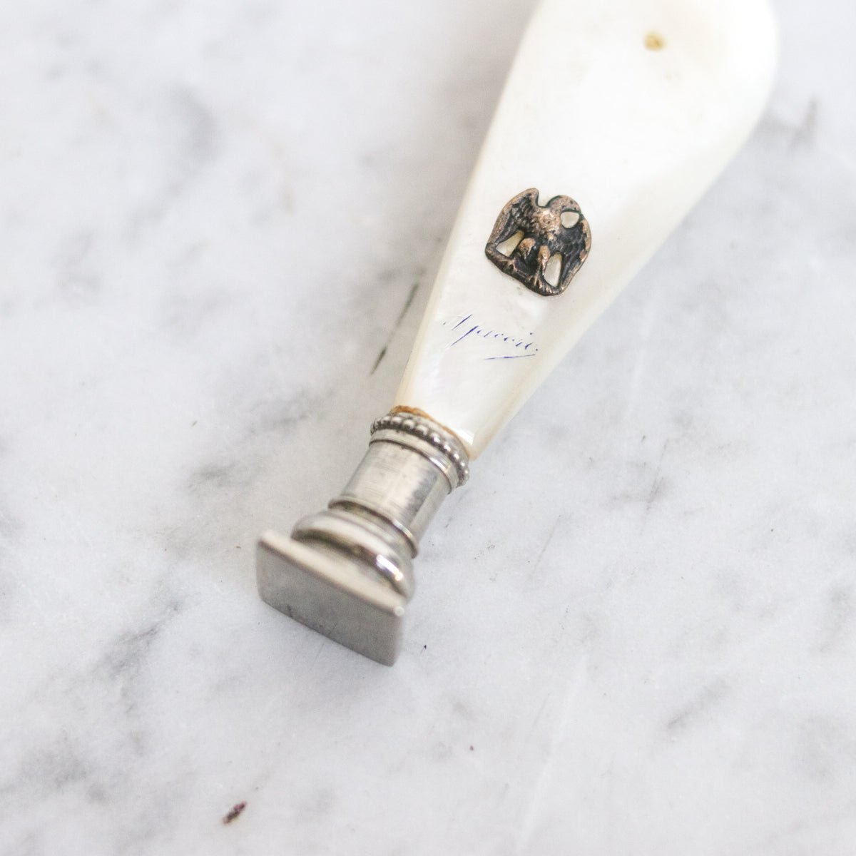 Vintage Wax Seal Stamp - elsie green - decor