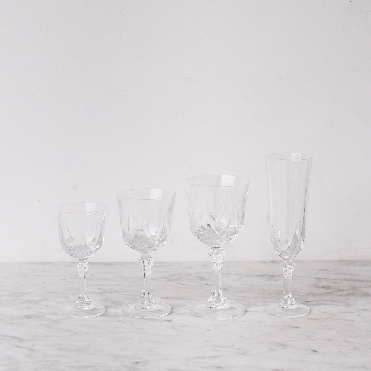 Vintage Wine Glass Set of 4 - elsie green - the french kitchen