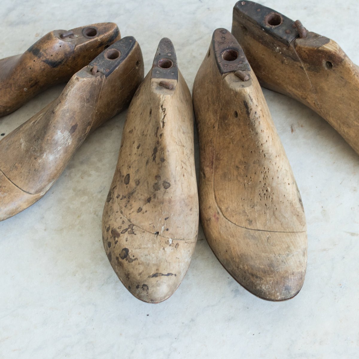 Vintage Wood Shoe Form - elsie green - decor