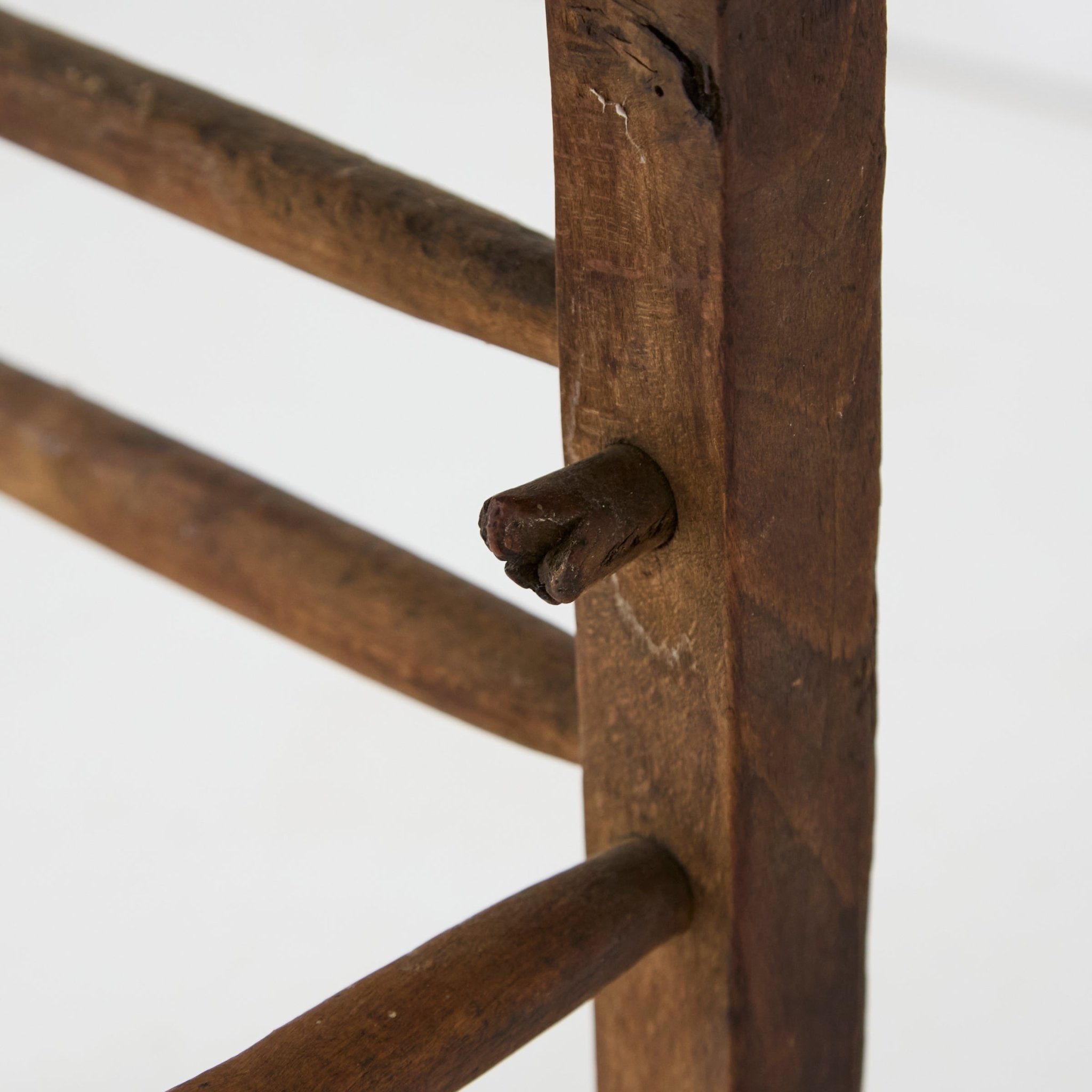 Vintage Wood Stool - elsie green - furniture
