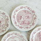 Vintage Yves Rocher Un Mariage A La Campagne Plate Set Of 4 - elsie green - The French Kitchen