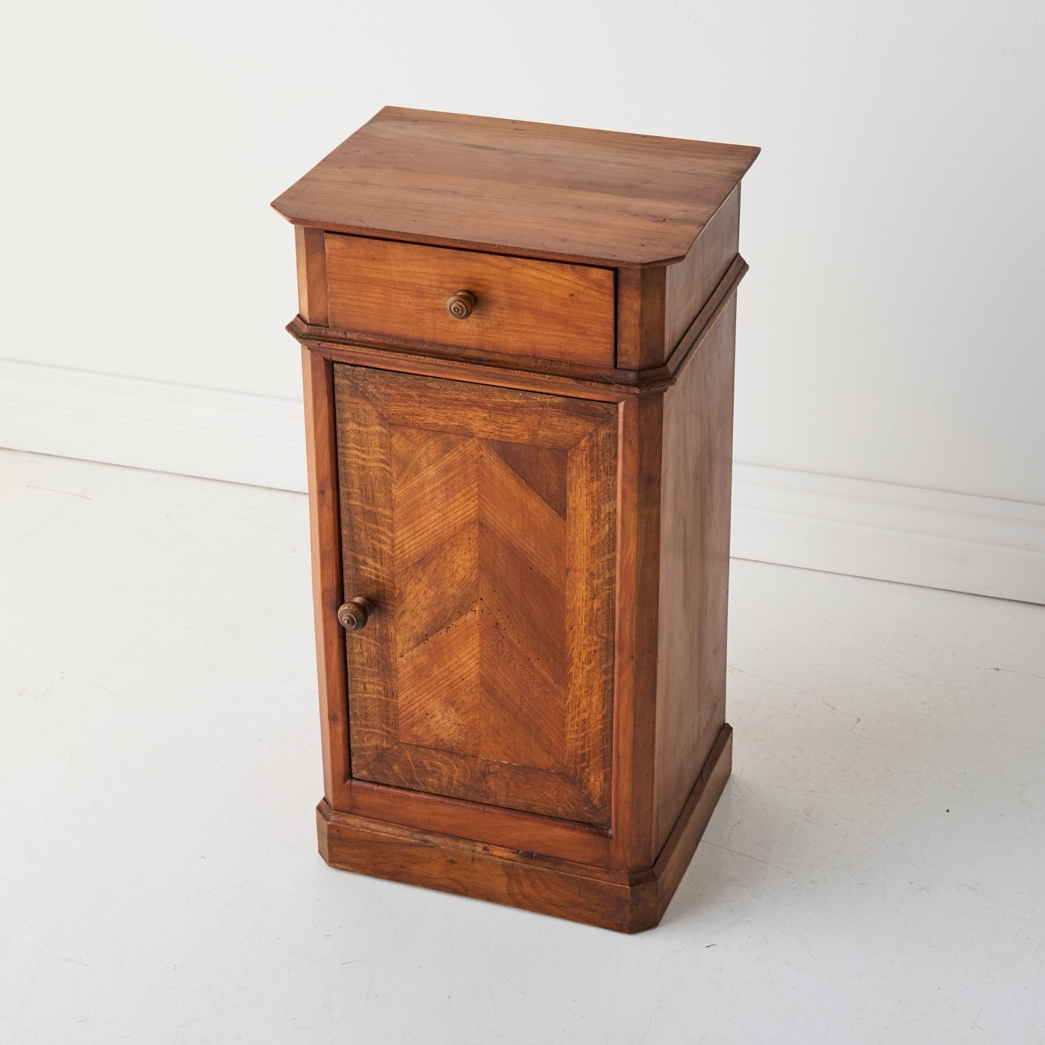 Walnut Bedside Table - elsie green - furniture