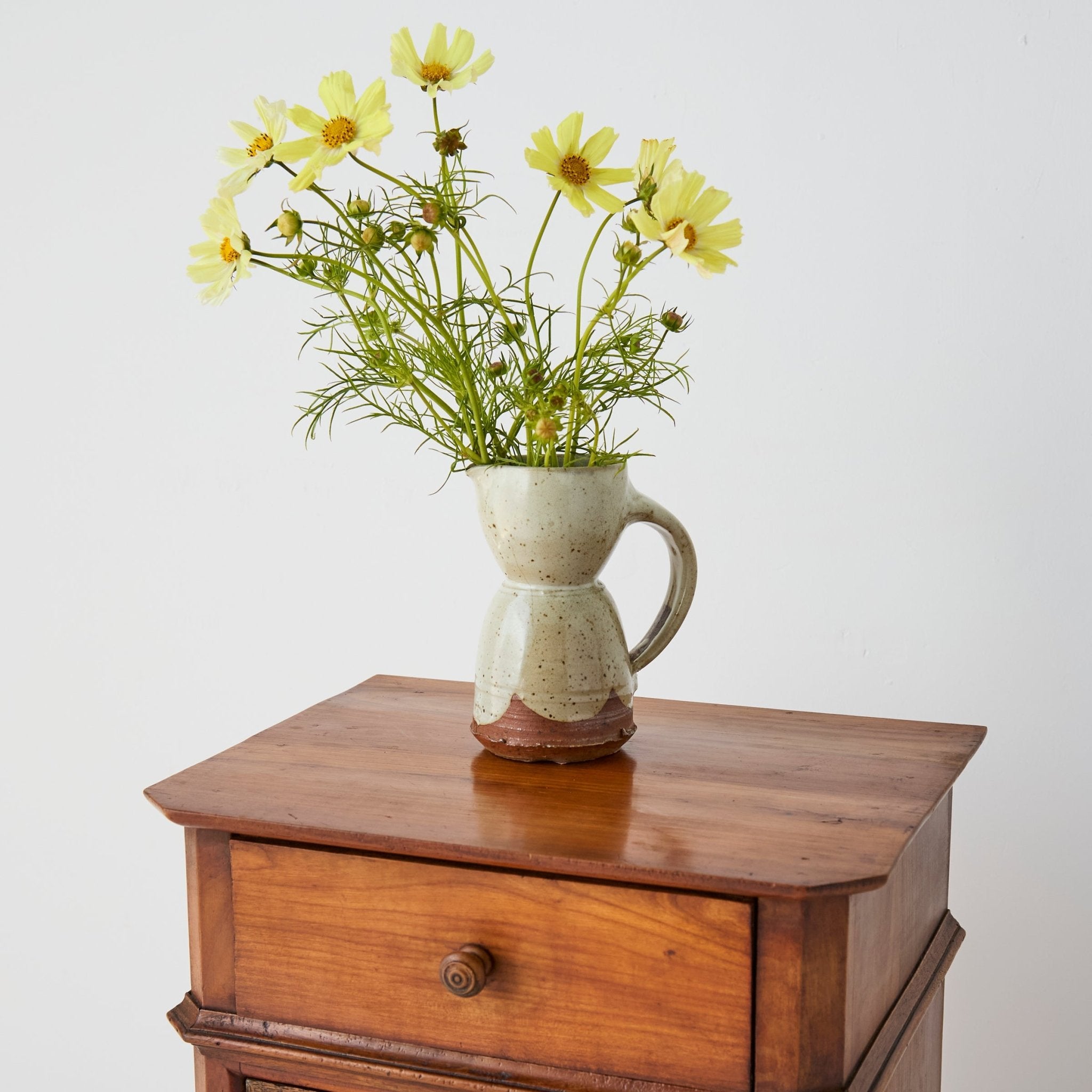 Walnut Bedside Table - elsie green - furniture