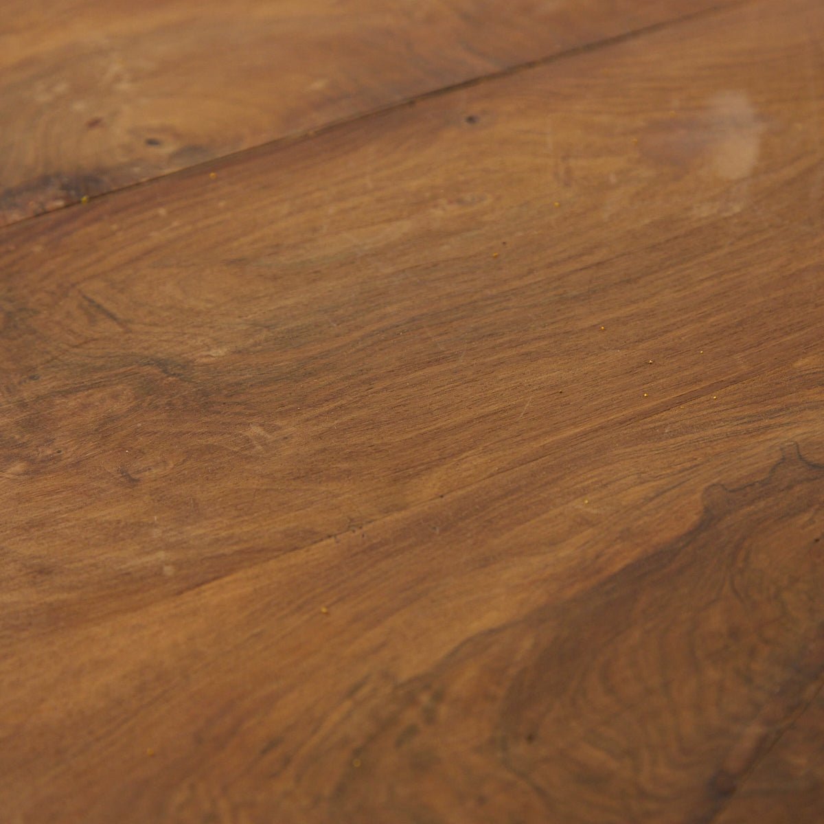 Walnut Pedestal Side Table - elsie green - furniture