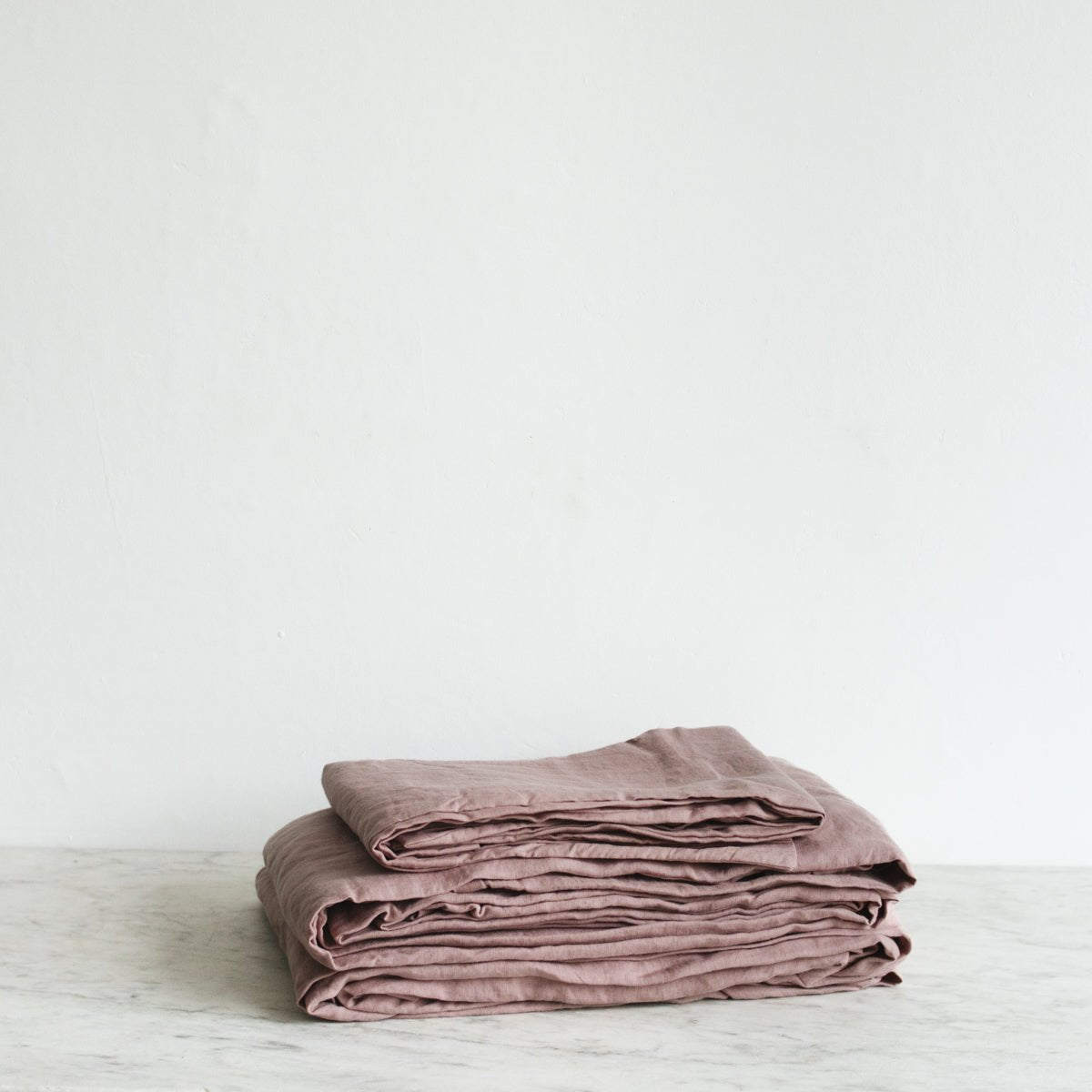 Washed Linen Sheet Set | Dusk - elsie green - Textiles